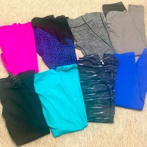 Leggings some smalls some medium but all fit like smalls